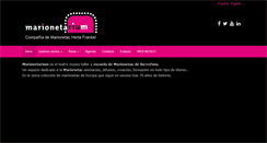 Desktop Screenshot of marionetarium.com